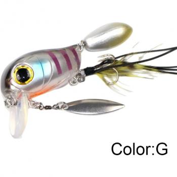 HISTOLURE SA40 señuelo flotante 12 colores, pesca de lucio y bass