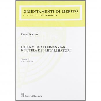 Intermediari finanziari e tutela dei risparmiatori