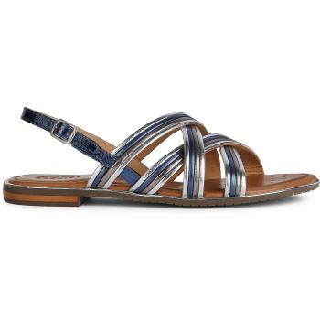 Geox Sozy Plus D Damen‑Sandal – Schwarz/Gold – EU 41
