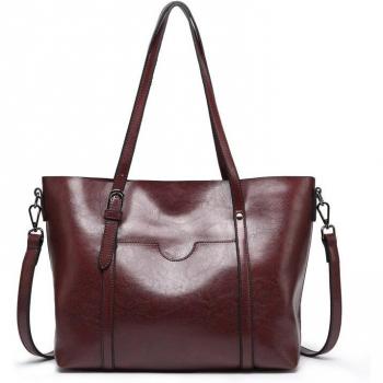 Tote grande con diseño embrague