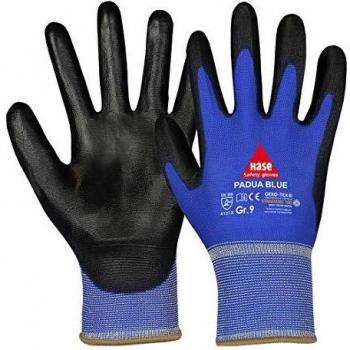 Gants HASE Padua bleu Taille M