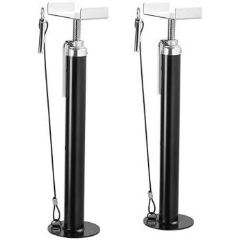 Pata de Cabra para Caravanas 2PCS Acero Robusto