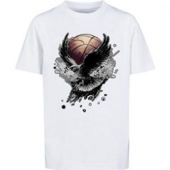 F4NT4STIC Rundhals T-Shirt Basketball Adler