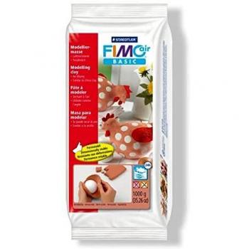 X Staedtler Modelliermasse FimoAir 1kg terrakotta