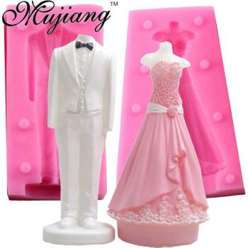 Mujiang Fondant‑Dekorationswerkzeug – 4‑Stückes Set für Kuchen und Süßigkeiten