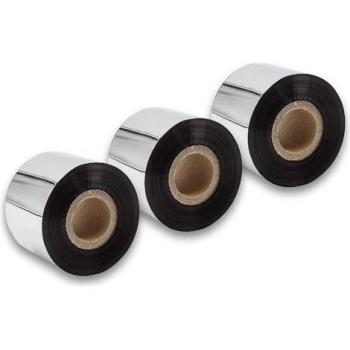 3× Black Thermal Ribbon (50mm × 300m) – Compatible with Godex RT700/RT730 Printers