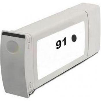 Recambio de tinta HP 91 C9464A para impresora, negro mate