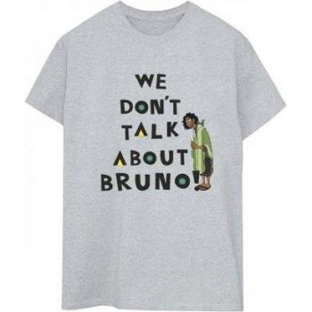 Encanto “We Don’t Talk About Bruno” Boyfriend Cotton Top – XL, White