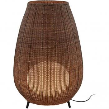 Lampada da terrazza Amphora LED, 123 cm, marrone grafite/marrone