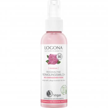 Logona Classic Reinigungsmilch Bio Rosa 125 ml