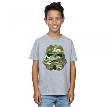 Bambino Stormtrooper Grigio T‑Shirt Mimetica 9-11 anni