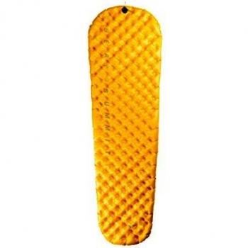 Sea to Summit Ultralight Inflatable Mat, Regular size (Yellow, 183 x 55 cm)