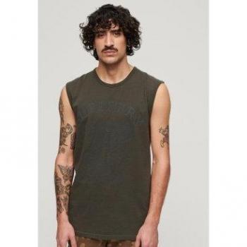 Men's Superdry Vintage Black Tattoo Tee (Sleeveless)