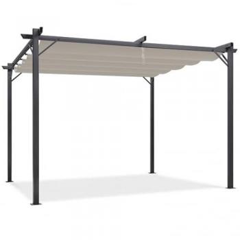 Pergola Toit Coulissant Maison du Monde Taupe