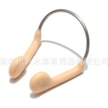 Pince-nez de sport aquatique avec filet en acier et silicone