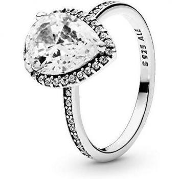 Radiant Teardrop Pandora Ring – 58 