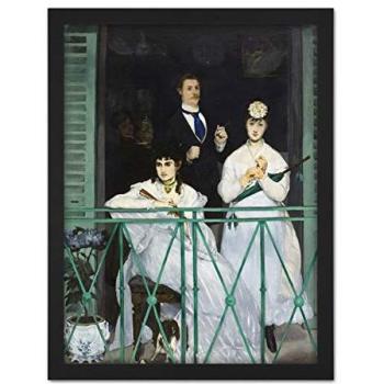 Wall Décor: Edouard Manet’s The Balcony – 18” Wide × 24” Tall, Ready‑to‑Hang