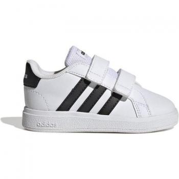 Zapatillas adidas Grand Court 2.0 infantiles blanco/negro