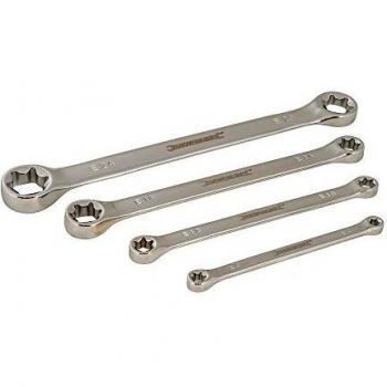 Kit de llaves doble anillo Silverline 241501 – 4 piezas