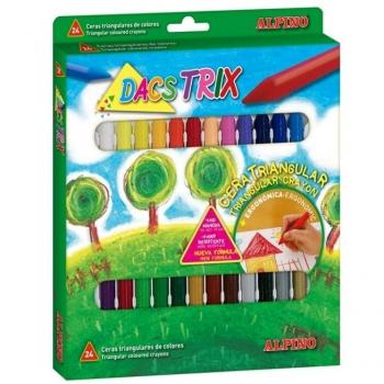 DACS Ceras Triangulares DACSTRIX Envase 24 COLORES
