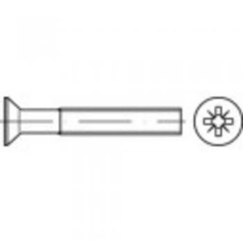 TOOLCRAFT M6 Senkschrauben 10 mm Kreuzschlitz