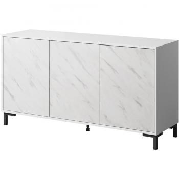 Cama Marmo Classico 3D Bianco