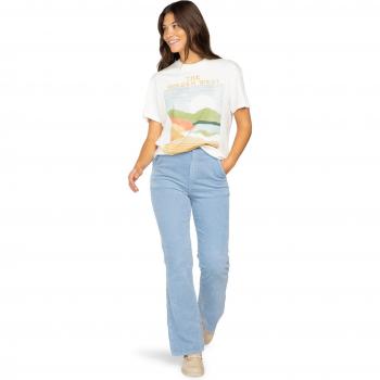 Billabong Wave Damenhosen – 28M – Blau – 98 % Walkfrottier + 2 % Elasthan