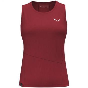 Salewa Puez Sporty Dry Damen-Tanktop – Dunkelrot, EU 36