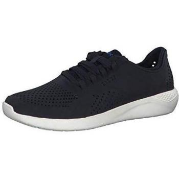 Crocs LiteRide Pacer, Baskets Homme, Marine/Blanc, 48/49 EU