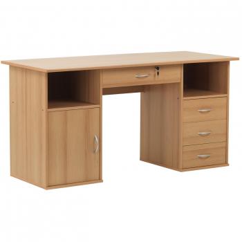 Alphason AW12289 Dallas Beech Effect Work Centre