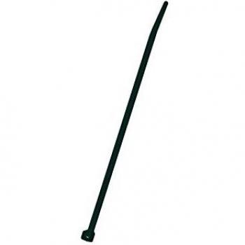 Brida Plástica Negra 3.6mm x 142mm, Paquete de 100