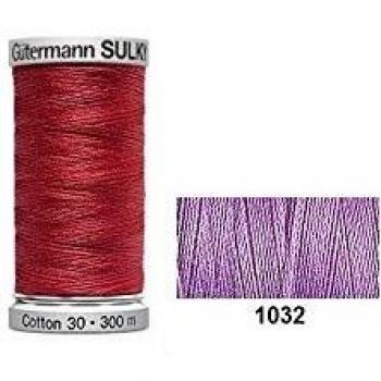 Sulky 30wt Cotton Thread 300m Medium Purple