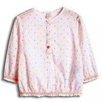 Blusa Bebé ESPRIT Blanco 100% Para 18 Meses