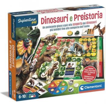 Clementoni Sapientino Più Esplora il Mondo dei Dinosauri e della Preistoria