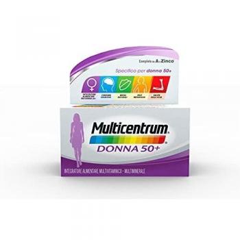 Multicentrum Donna 50+ Integratore Multivitaminico Multiminerale 60 Compresse