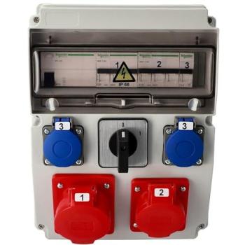 Coffret de chantier étanche IP65 avec protections Schneider