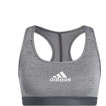Adidas Sujetador Deportivo AEROREADY Gris XS