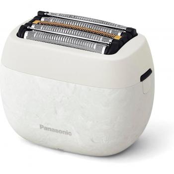 Panasonic Marble White Lamb Dash Shaver 5 Blade Compact