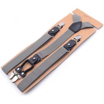 Tirante para Hombre con Botón y Clip Yienws