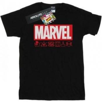 Marvel Damen Boyfriend Shirt mit Pflegehinweis
