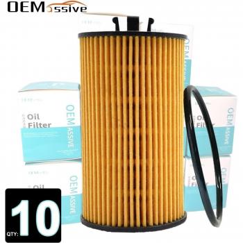Set of 10 Oil Filter 93185674 for Chevrolet Aveo5 1.6L / Opel Meriva 1.4L 1.6L