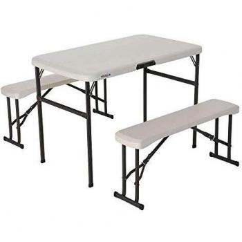 Table et Bancs de Camping Lifetime 107 x 61 cm