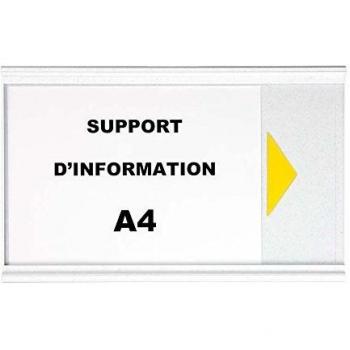Panneau d'Information A4 Blanc