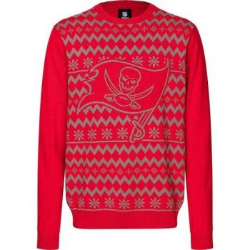 T-shirt NFL TBB Ugly Christmas Felpa Nero