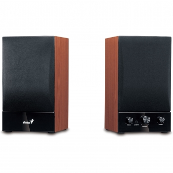 Genius SP-HF 1250B Powered Bookshelf Speakers