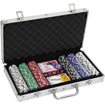 Kit de Poker en Malette Argentée