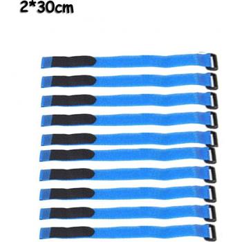 Lot de 10 sangles auto-adhésives pour vélo, 20x500mm