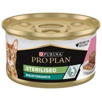 Purina ProPlan Estérilizado Salmón-Atún Pack 12×85 g