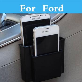 Support de téléphone mobile pour voiture avec organisateur de rangement pour Ford Focus RS, Focus ST, Freestyle, Fiesta et Flex