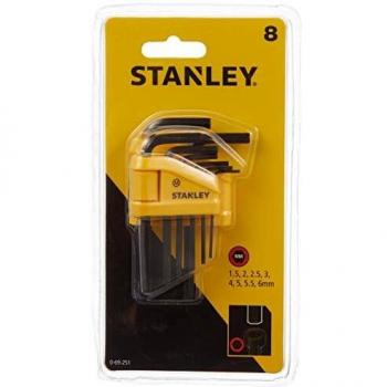 Stanley 0-69-251 8pc metric Hex Key Set